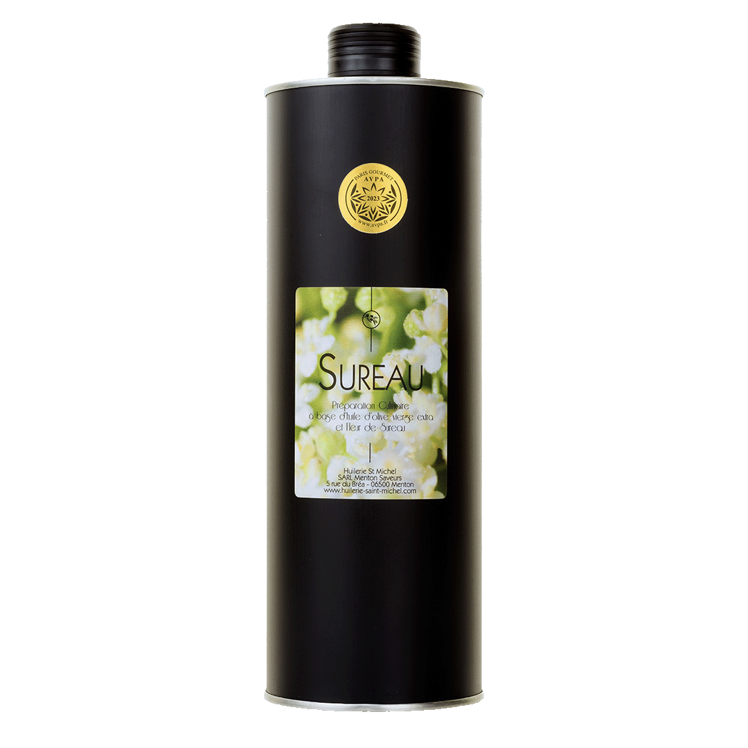 Huile d'olive à la fleur de Sureau (Chef Mauro Colagreco)