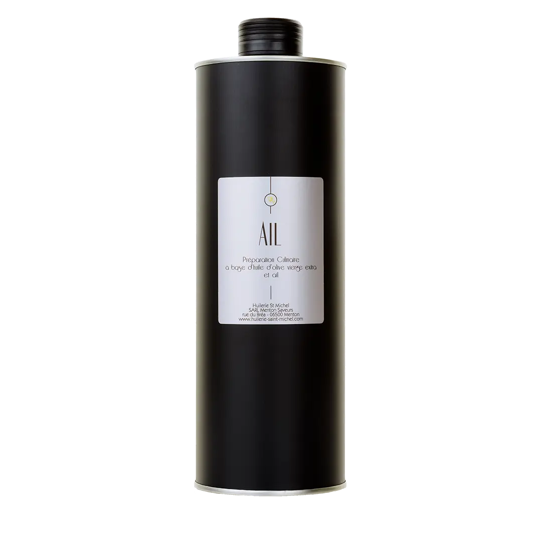 Huile d'olive à l'Ail Huilerie Saint Michel