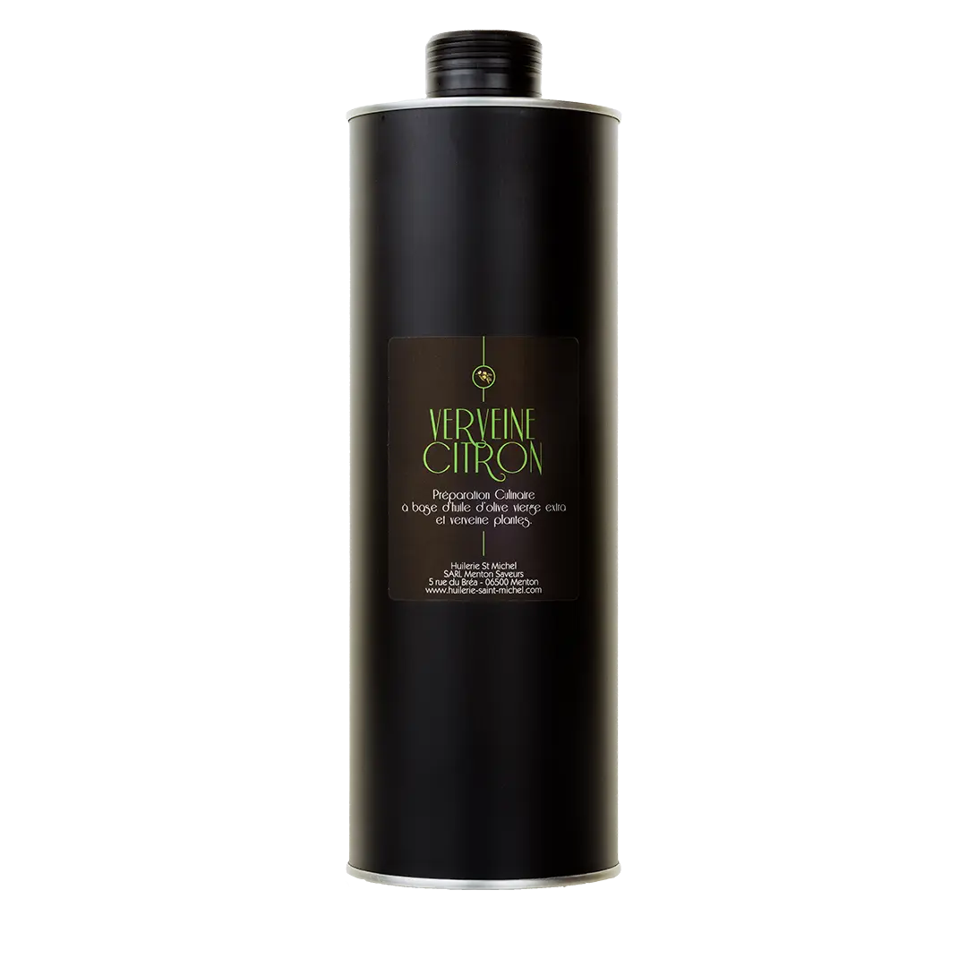 Huile d'olive à la Verveine Citron (Chef Patrick Raingeard) Huilerie Saint Michel