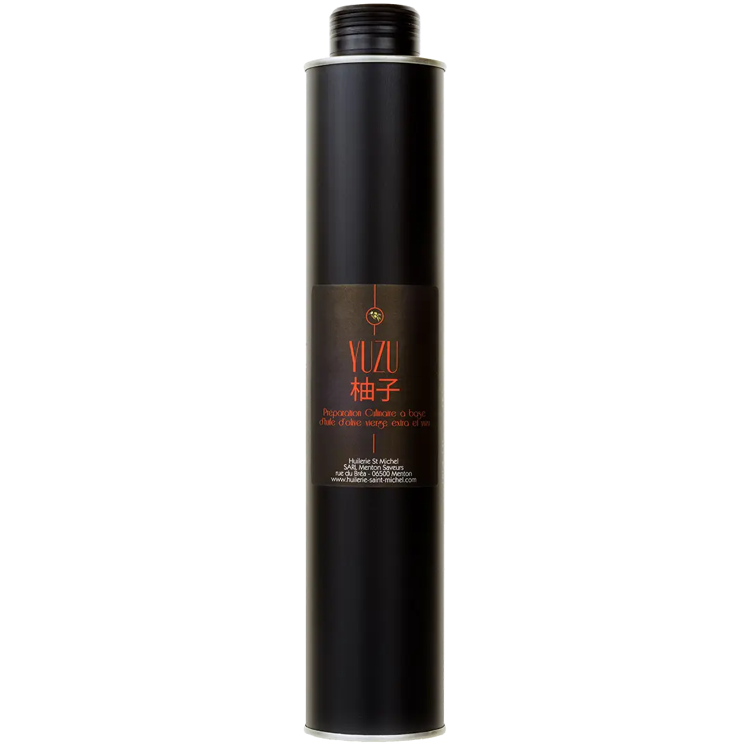 Huile d'olive au Yuzu (Chef Mauro Colagreco) Huilerie Saint Michel