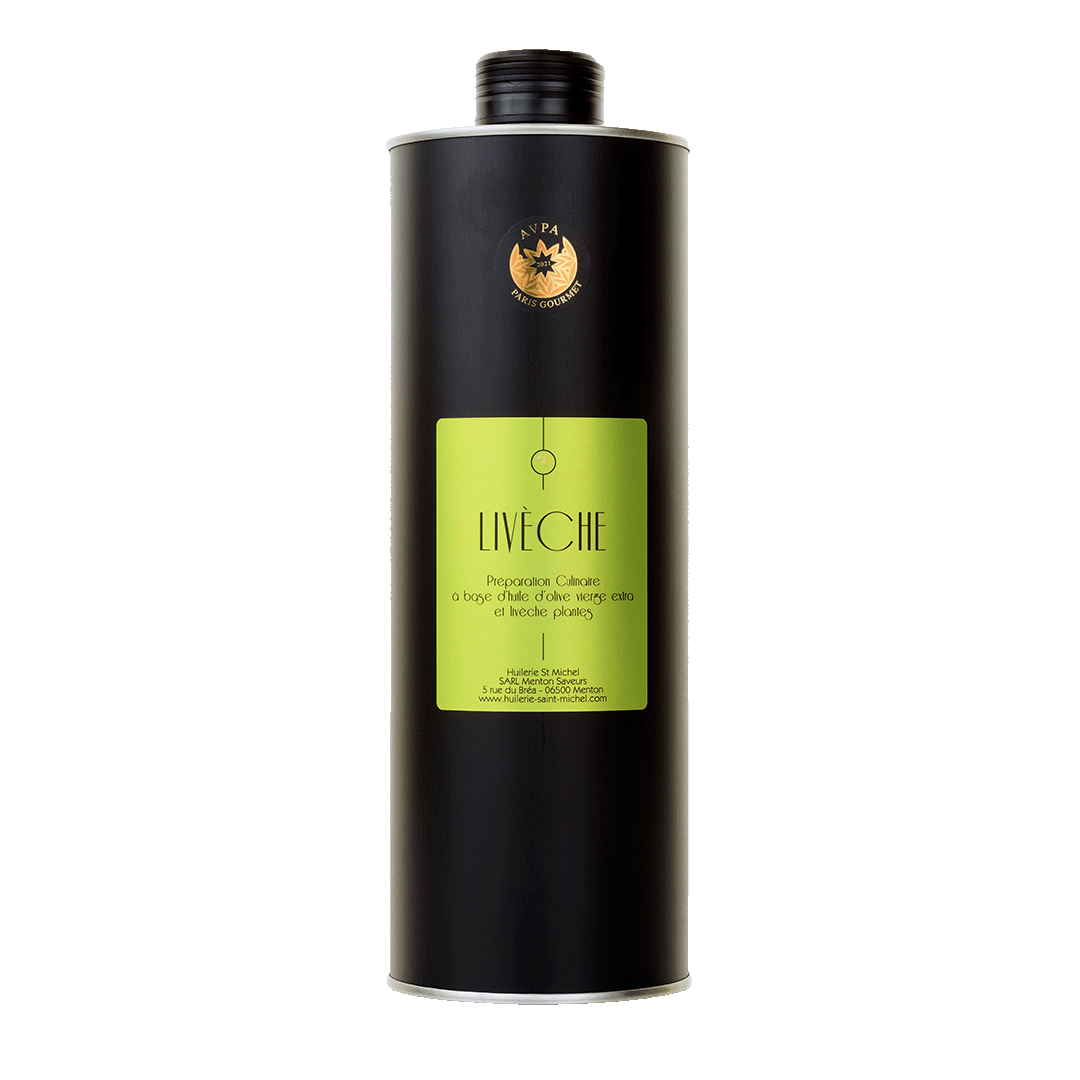 Huile d'olive à la Livèche (Chefs Gaël et Mickaël Tourteaux)