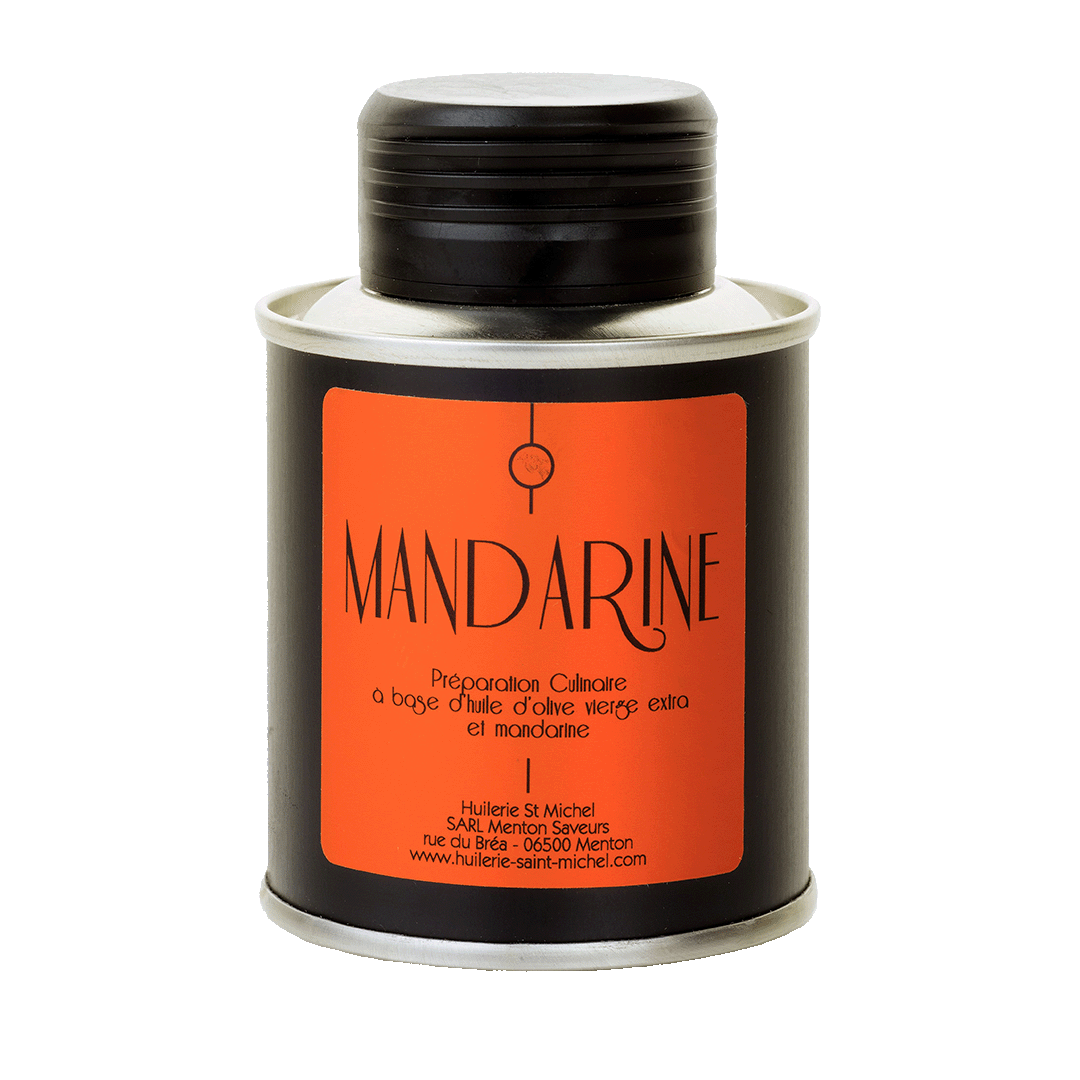 Huile d'olive à la mandarine de Menton