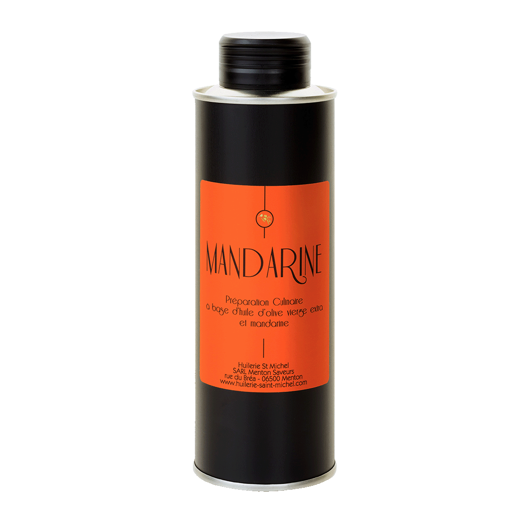 Huile d'olive à la mandarine de Menton