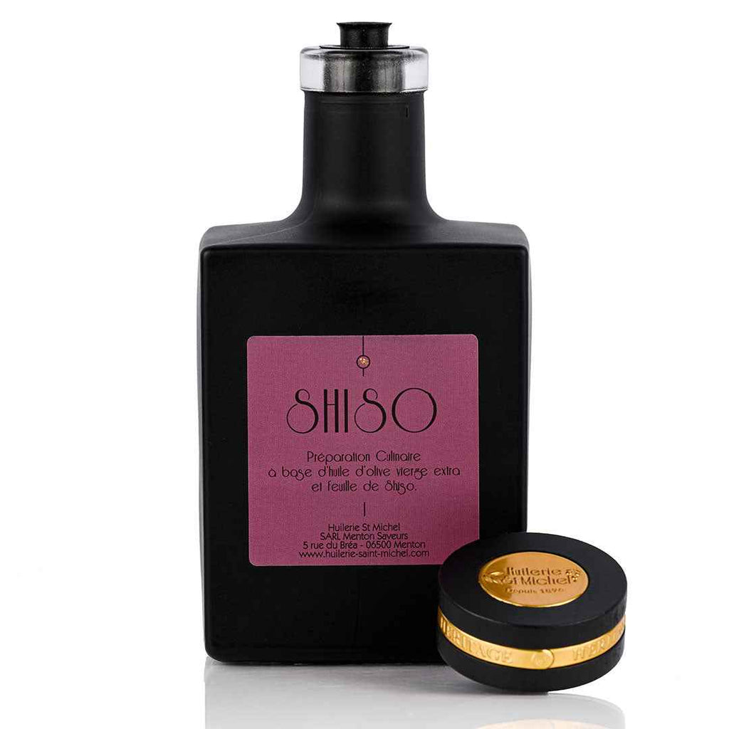 Huile d'olive au shiso (Chef Mauro Colagreco)