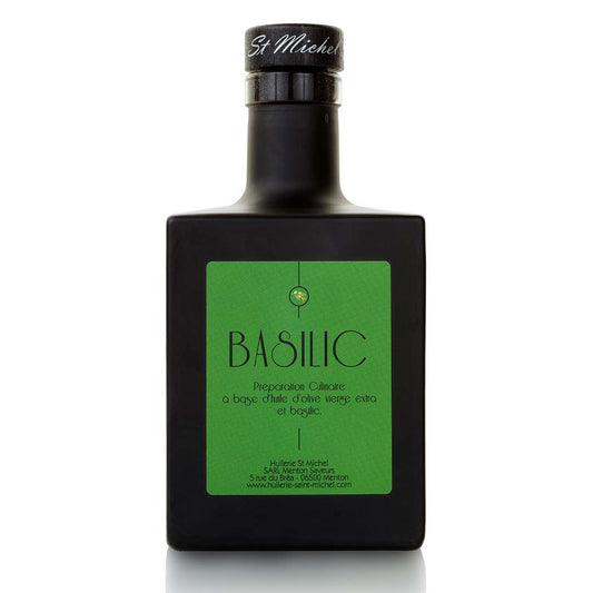 Huile d'olive au Basilic