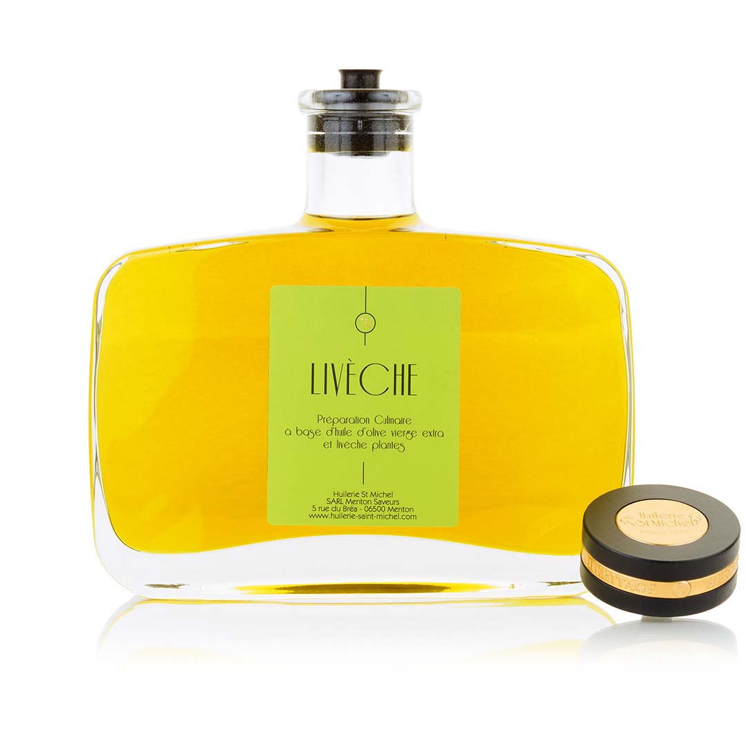 Huile d'olive à la Livèche (Chefs Gaël et Mickaël Tourteaux)