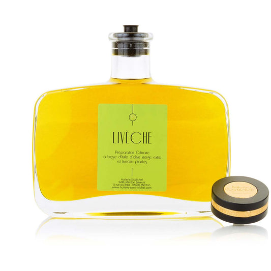 Huile d'olive à la Livèche (Chefs Gaël et Mickaël Tourteaux)