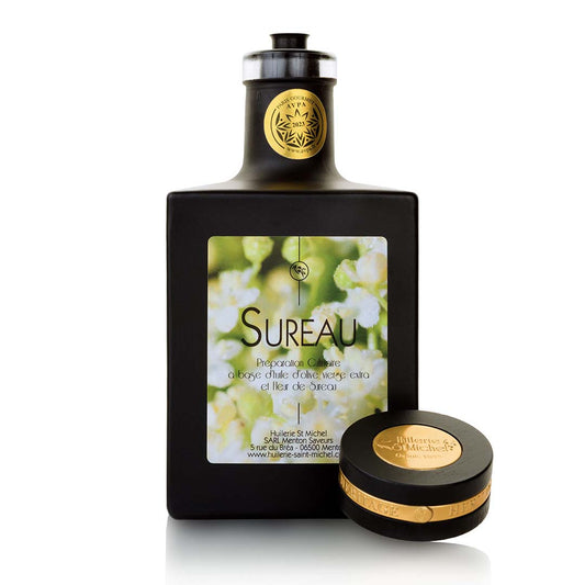 Huile d'olive à la fleur de Sureau (Chef Mauro Colagreco)