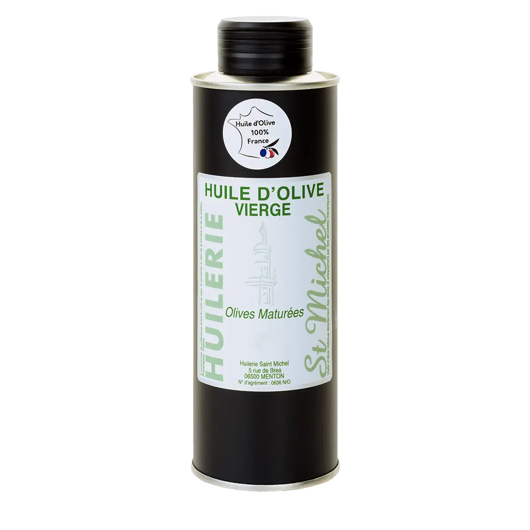 Huile d'olive 100% France maturées  Huilerie Saint Michel