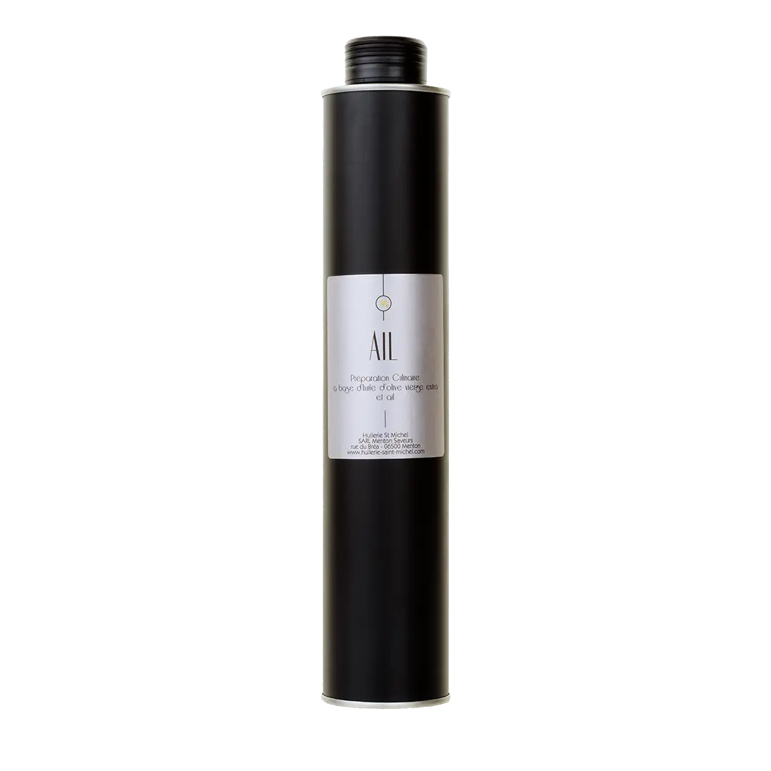 Huile d'olive à l'Ail  Huilerie Saint Michel