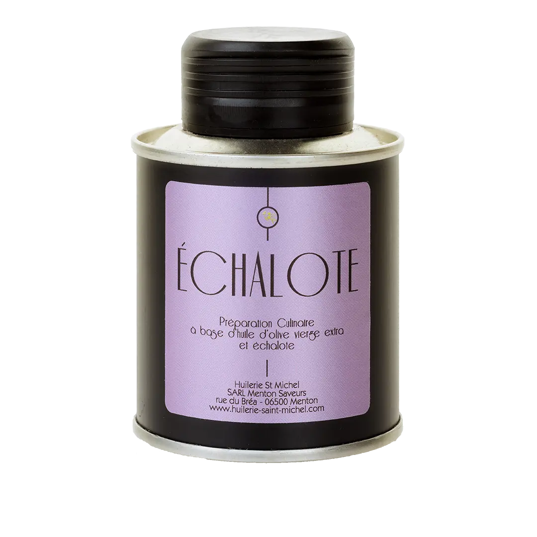Huile d'olive à l'Échalotte  Huilerie Saint Michel