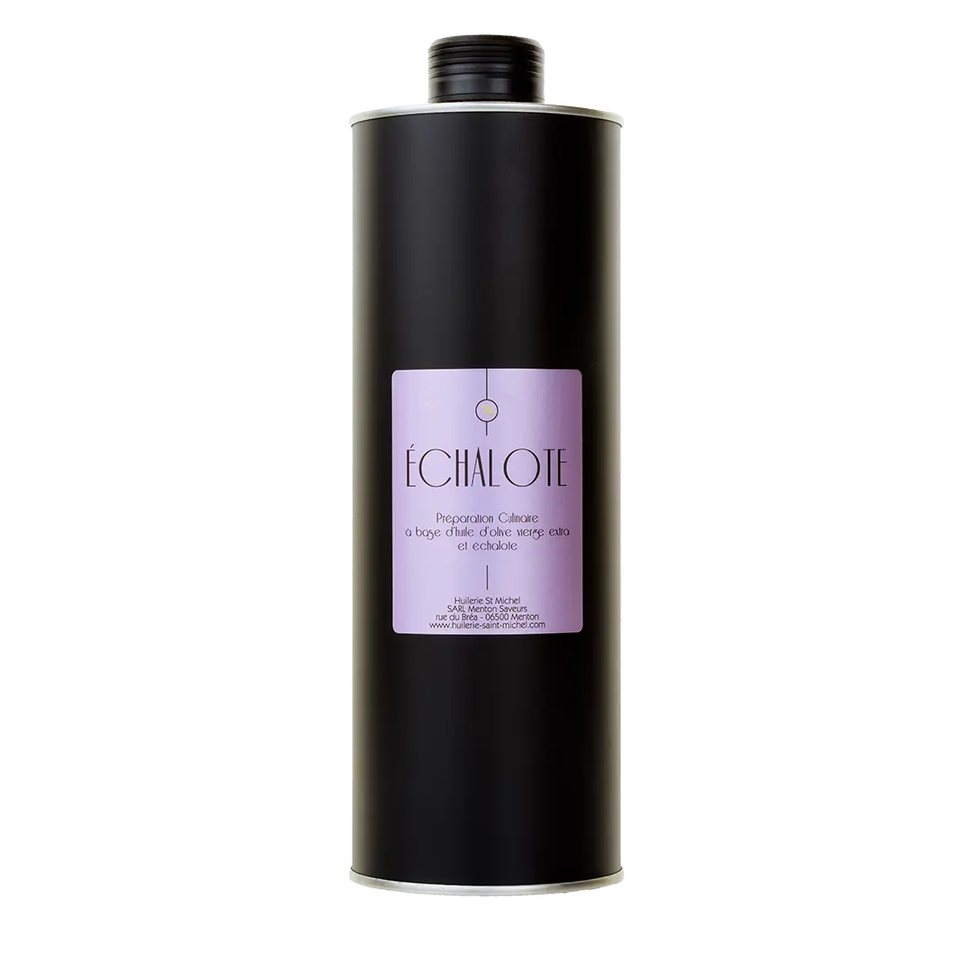 Huile d'olive à l'Échalotte  Huilerie Saint Michel