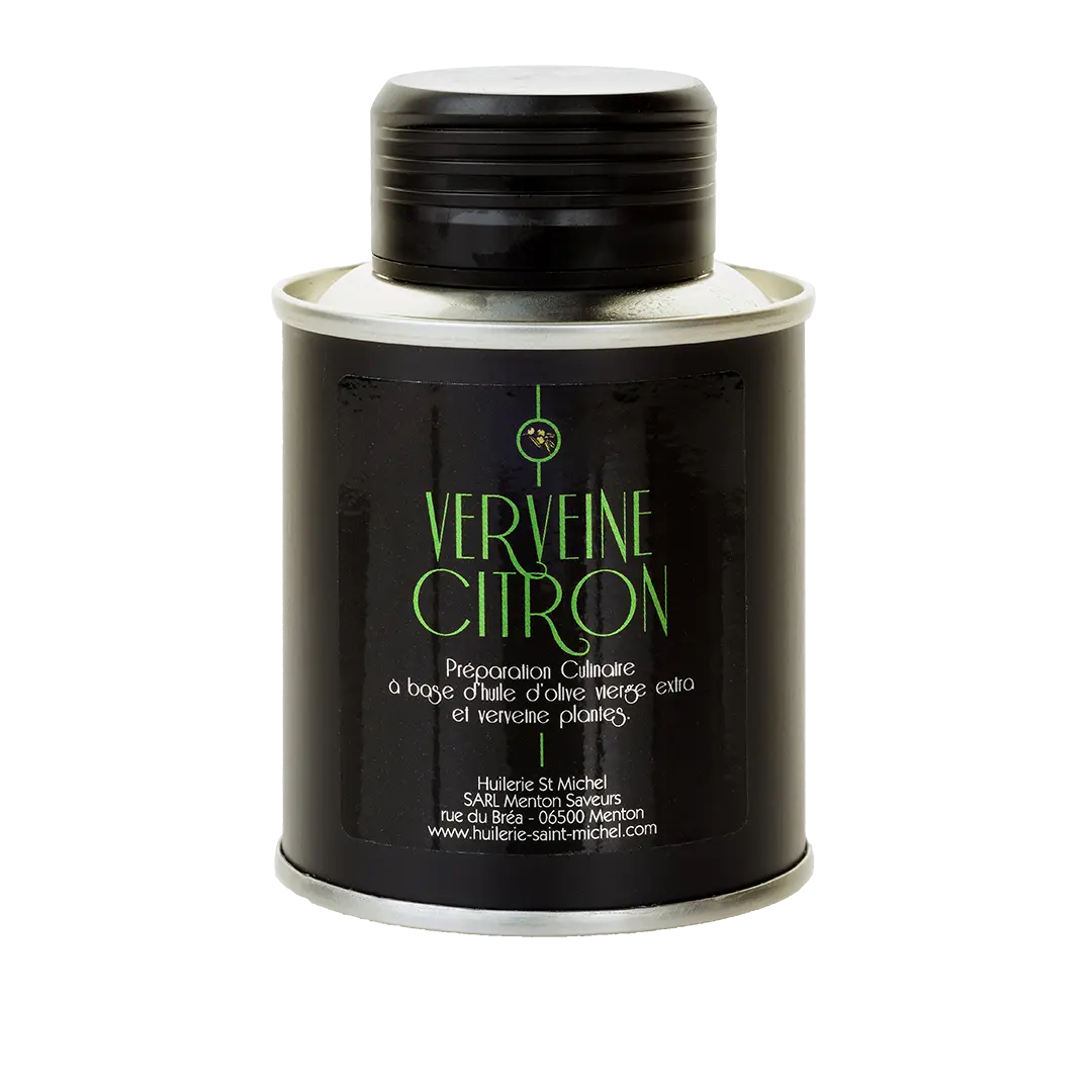 Huile d'olive à la Verveine Citron (Chef Patrick Raingeard)  Huilerie Saint Michel