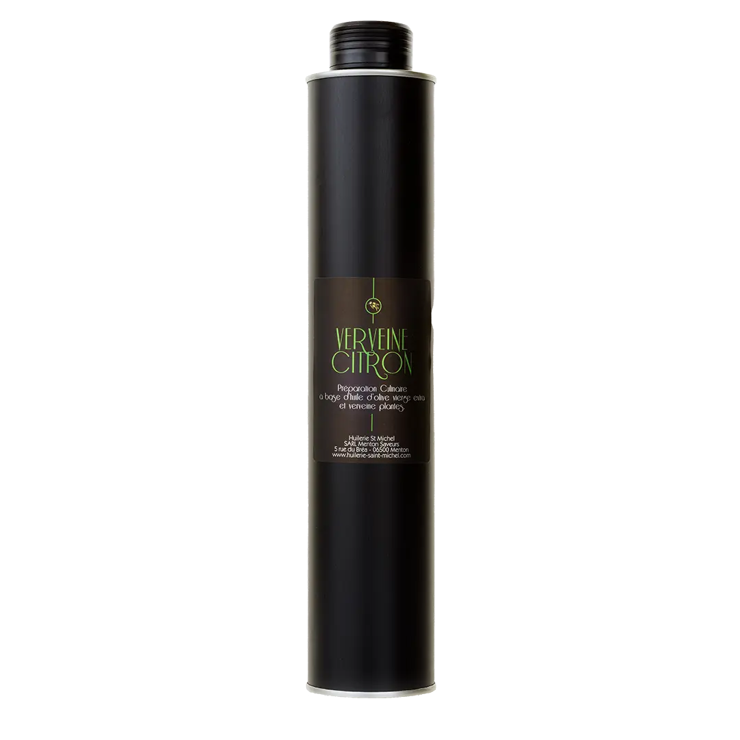 Huile d'olive à la Verveine Citron (Chef Patrick Raingeard)  Huilerie Saint Michel