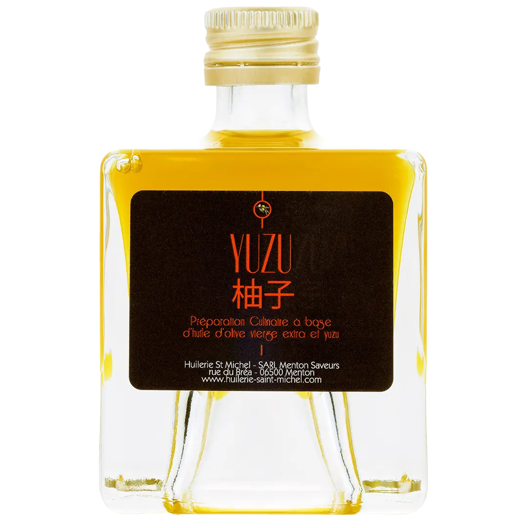 Huile d'olive au Yuzu (Chef Mauro Colagreco)  Huilerie Saint Michel