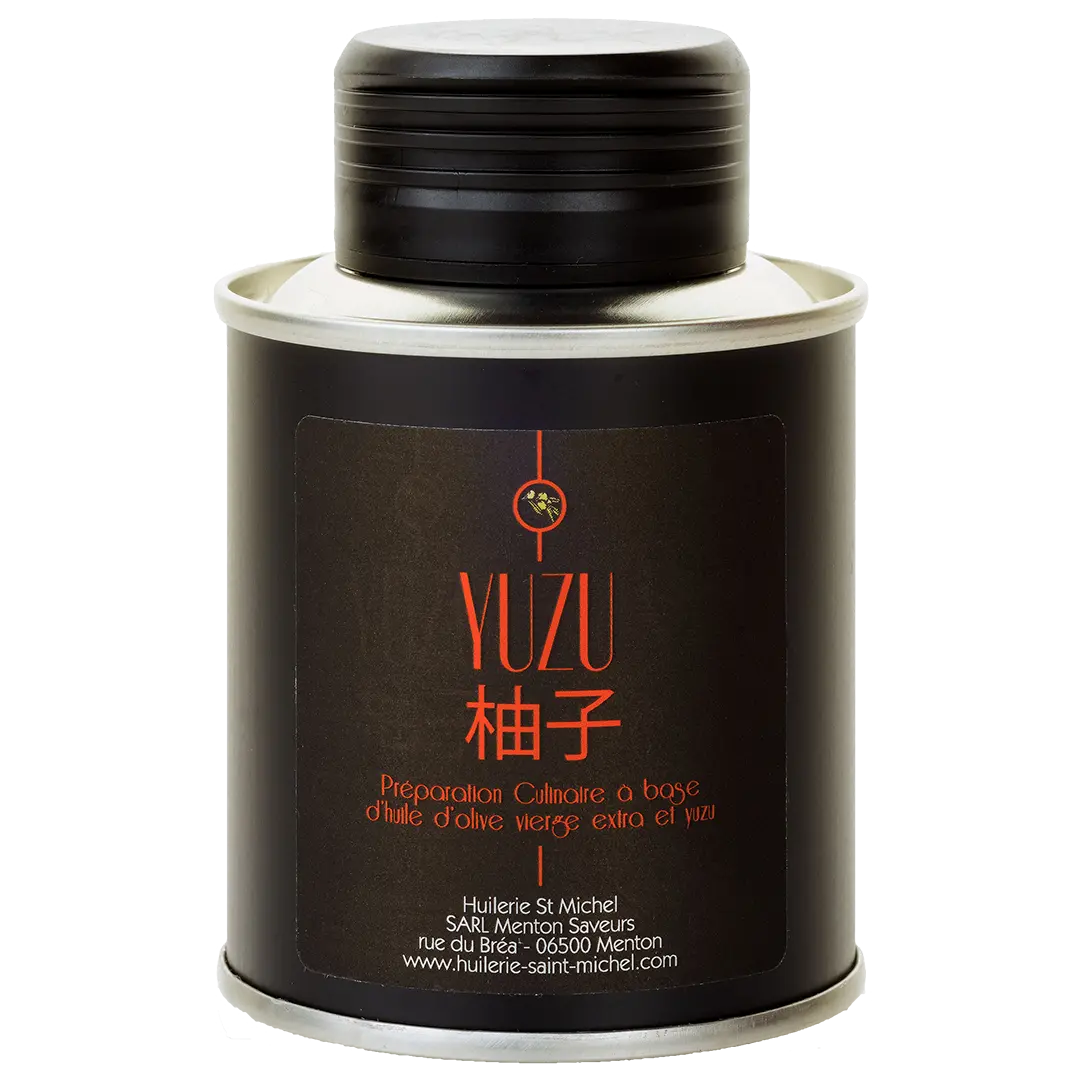 Huile d'olive au Yuzu (Chef Mauro Colagreco)  Huilerie Saint Michel