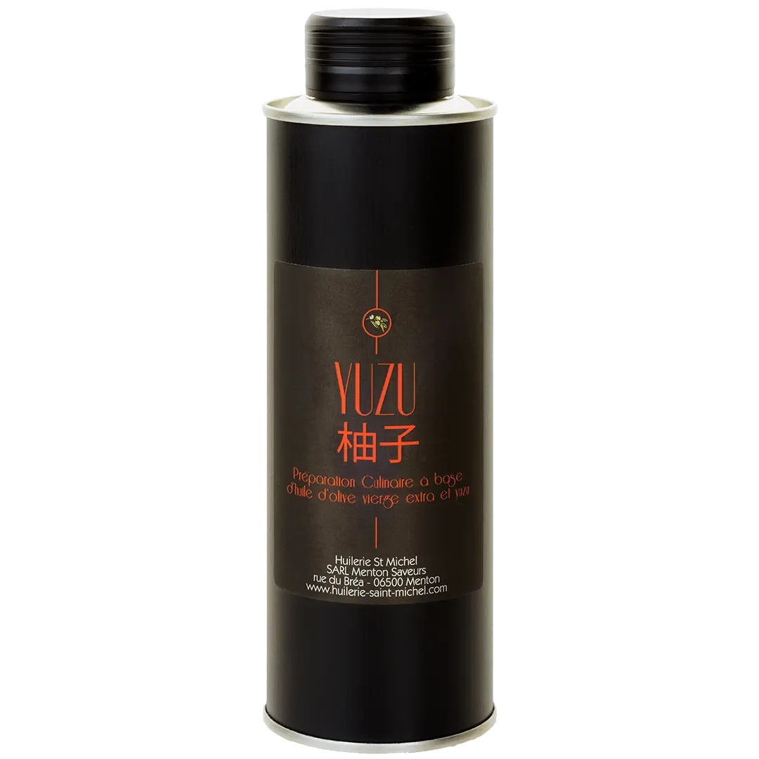 Huile d'olive au Yuzu (Chef Mauro Colagreco)  Huilerie Saint Michel