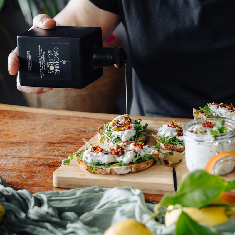 Huile d'olive au Citron de Menton IGP et Gingembre