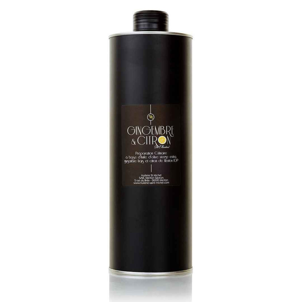Huile d'olive au Citron de Menton IGP et Gingembre (Chef Mauro Colagreco)