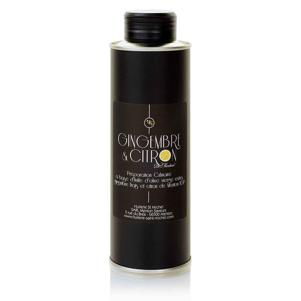 Huile d'olive au Citron de Menton IGP et Gingembre (Chef Mauro Colagreco)