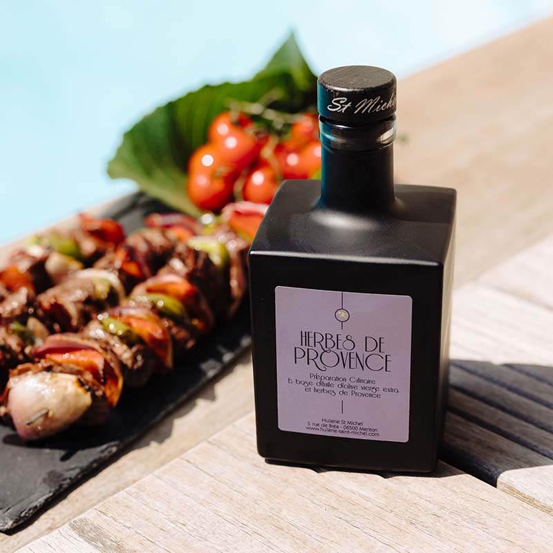 Huile d'olive aux Herbes de Provences