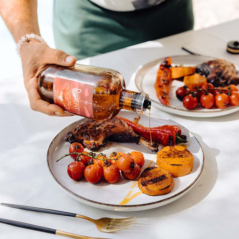 Huile d'olive au piment