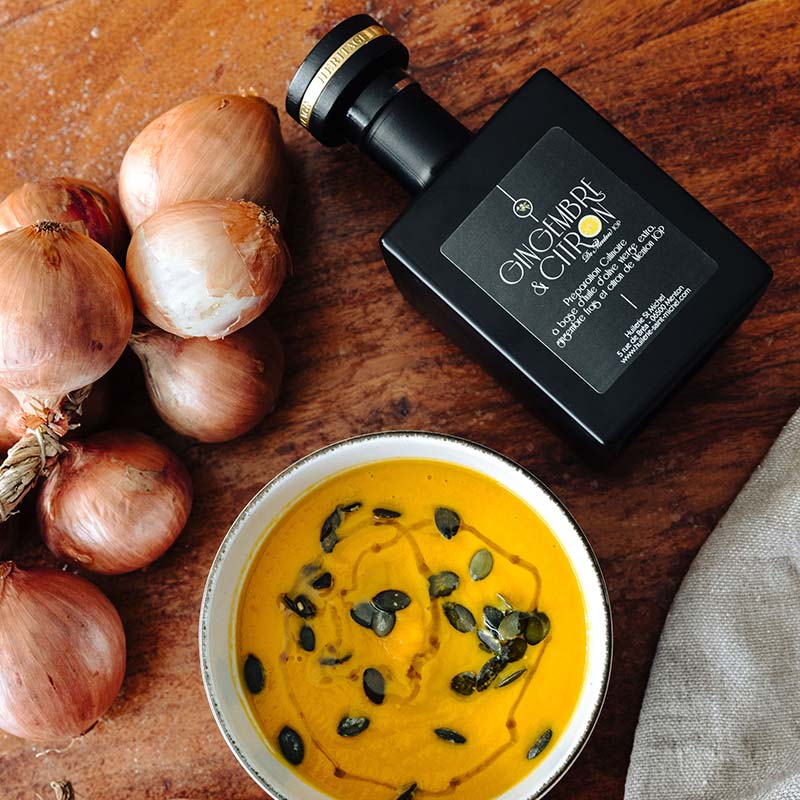 Olive oil with IGP Menton Lemon and Ginger (Chef Mauro Colagreco)